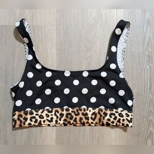 PINK Victoria's Secret Polka Dot Sports Bra 💓 - S - Preloved
